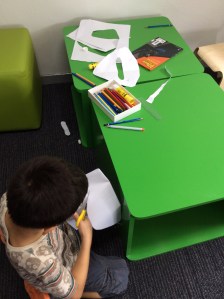 Student created maker space. 