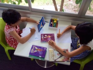 Books as a concept manipulative.