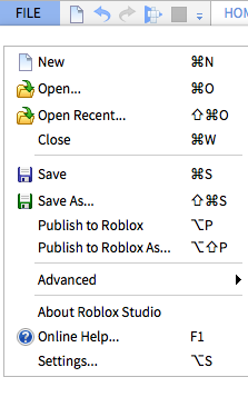 Roblox Save Publish